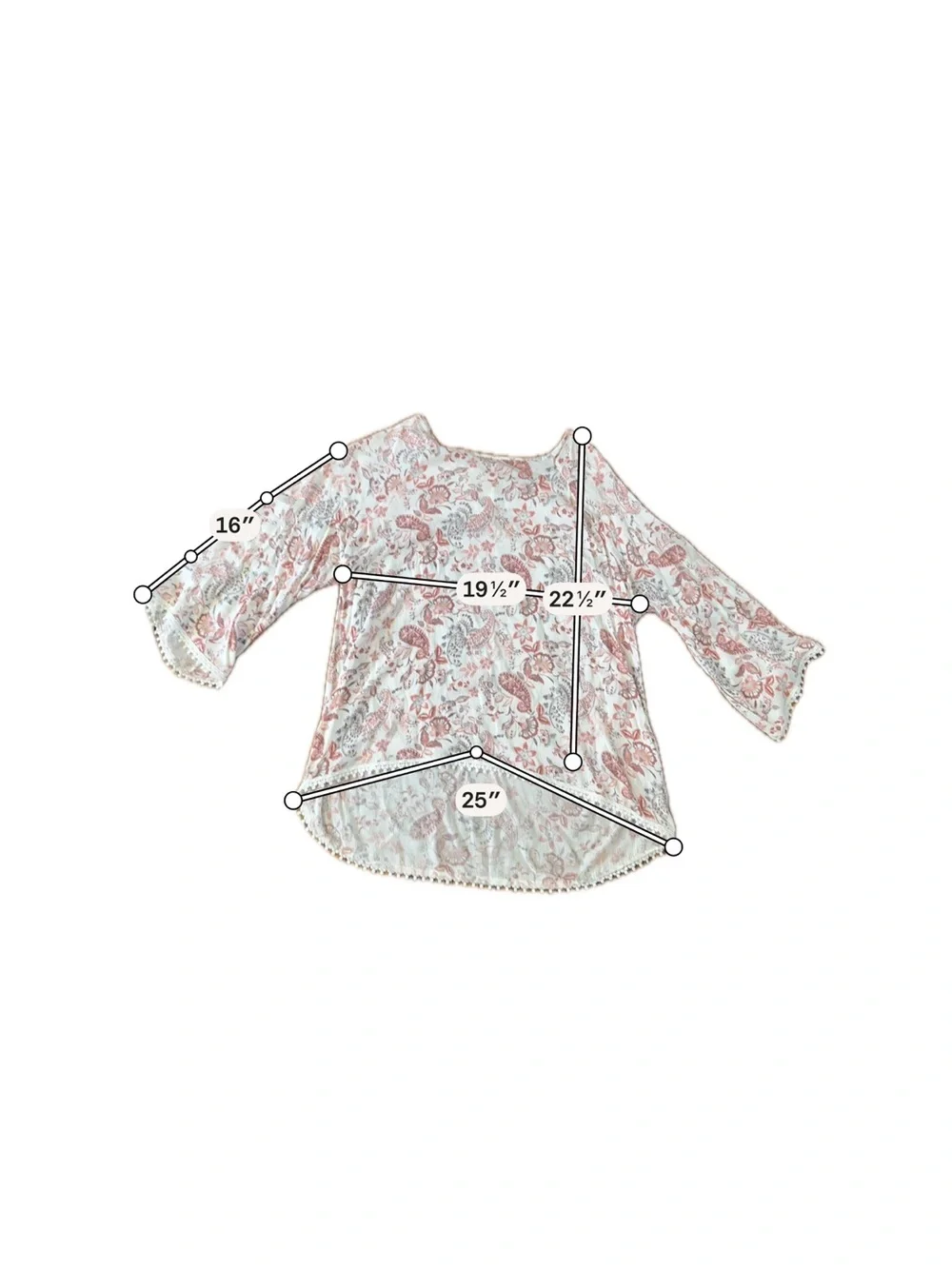 Stitch Fix Papermoon Tribal Market & Spruce 3 Piece Boho Outfit Set Womens XL 14
